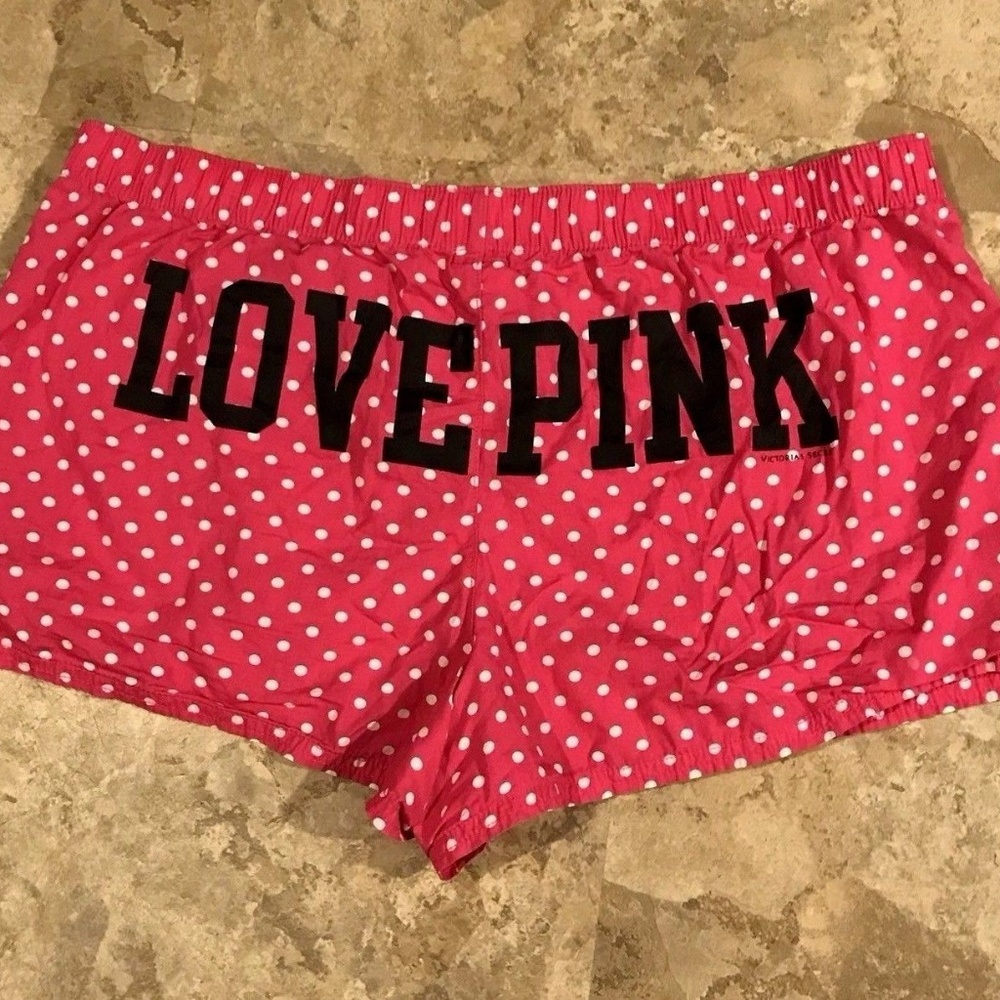 PINK Victoria's Secret Women's Pajama Shorts Sz M